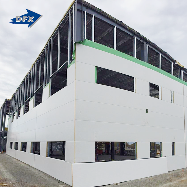 Modern Steel Office Building